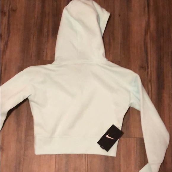 Nike girls hoodie small sky blue metallic - Picture 6 of 6